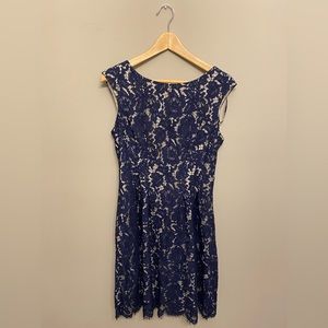 Vince Camuto Navy dress with Pockets